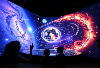 Astronomical Holograms Interactive models of the solar system ga