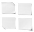 © Lumos sp - paper message note reminder blank background office business white empty page label adhesive tape