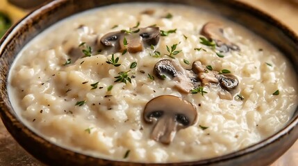 risotto with mushrooms