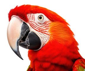 Wall Mural - PNG Parrot animal macaw beak.