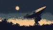 © ak159715 - Vector illustration of a satellite dish