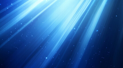 Wall Mural - 3d radiation light aurora rays gradient blue stripes texture abstract web ppt technology background