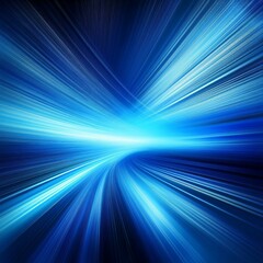 Wall Mural - blue light defocused blurred motion abstract background widescreen horizontal