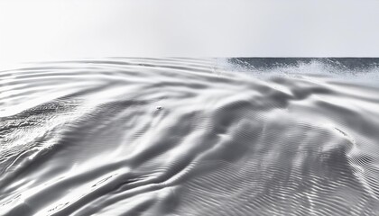 Wall Mural - clear calm white water surface texture