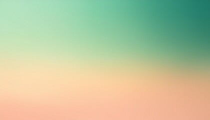 Wall Mural - light peach and green gradient background with smooth gentle transitions 32k full ultra hd high resolution