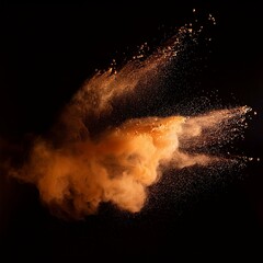 Wall Mural - ginger cloud of a magic dust