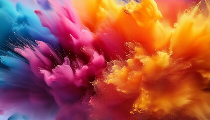 Wall Mural - vibrant colorful abstract background featuring dynamic splashes and gradients for creative designs and artistic projects