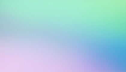 Wall Mural - soft pastel gradient background blending blue purple and green hues