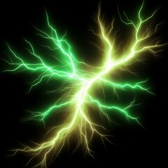 Wall Mural - lightning effect motion 3