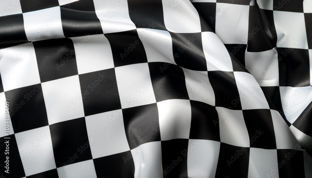 checkered black and white racing flag background Stock Photo | Adobe Stock