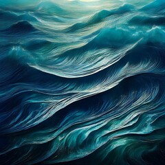 Wall Mural - abstract ocean surface texture