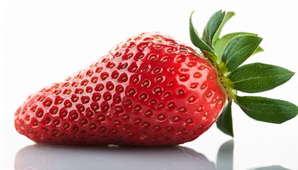 Wall Mural - fresh organic ripe strawberry