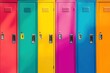 © Nico - Colorful School Lockers in Vibrant Display