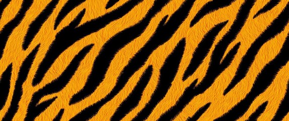 Wall Mural - background with a pattern of tiger stripes, tiger color. tiger skin background or texture. , isolate