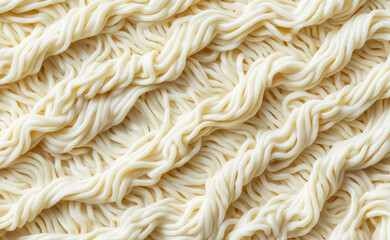 pattern background of homemade raw noodles