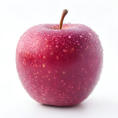 red apple isolated on white