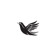 Wall Mural - Seagul bird logo icon vector