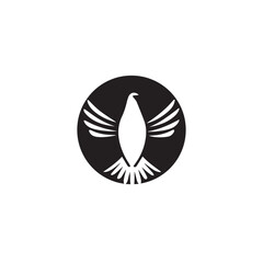 Wall Mural - Seagul bird logo icon vector