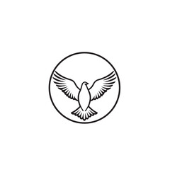 Wall Mural - Seagul bird logo icon vector
