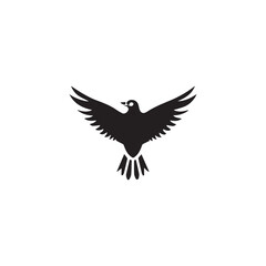 Wall Mural - Seagul bird logo icon vector