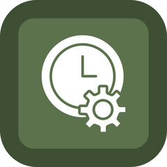 Poster - Time Management Icon Design