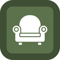 Poster - Armchair Icon Design