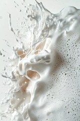 Poster - A close-up shot of a liquid flowing into a glass container