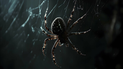 spider on the web