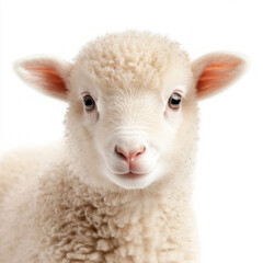 Sticker - Baby Sheep Isolated