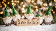 © Marta B - The Gnomes Save the Date