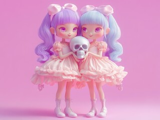 Wall Mural - doll