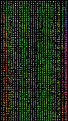 Abstraktion Informationsrauschen 9х16. Hintergrund für das Design 4.
