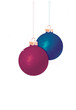 © Natalia - New Year's balls, transparent background, red, blue, illustration, December, New Year, Christmas, New Year's decoration , Nuevo año, navidad,