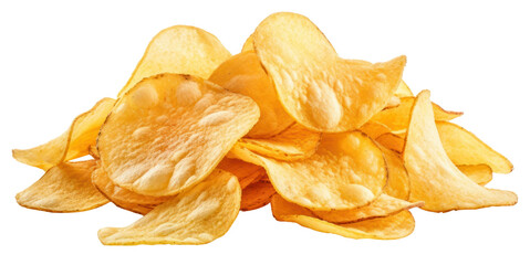 Poster - PNG Potato snack plant food.