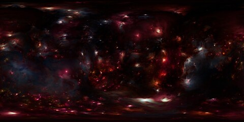 Wall Mural - Astro HDRi Skybox – High-Resolution Nebula Sphere