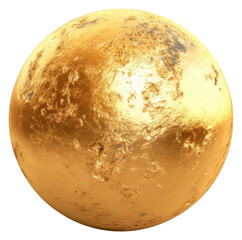Wall Mural - png planet gold space white background.