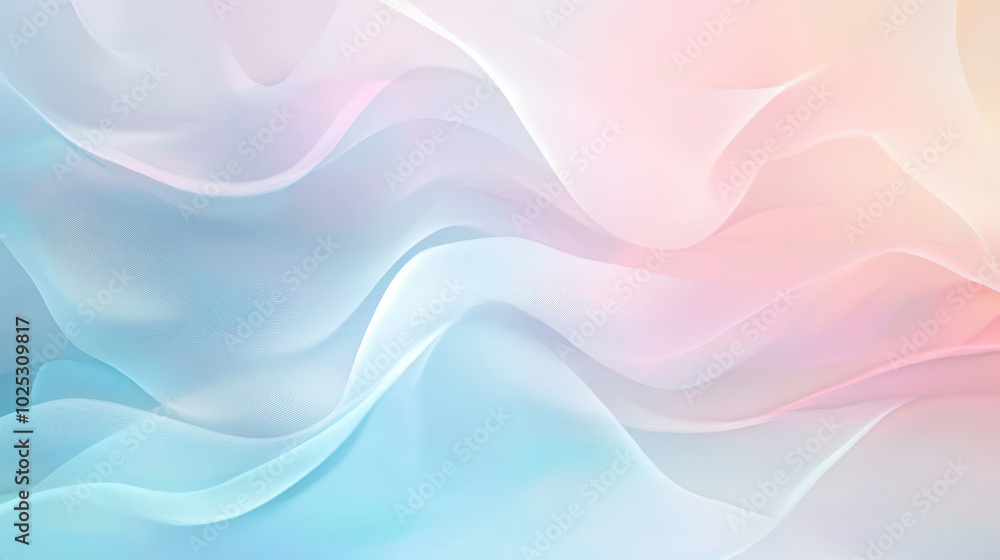 Soft pastel gradient background with flowing lines and subtle textures ...