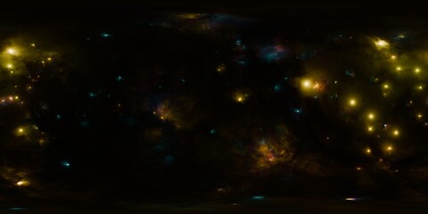 Wall Mural - Vivid HDRi Nebula – Ultra-Realistic Space Atmosphere
