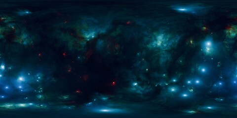 Wall Mural - hdr space environment map for lighting and reflections