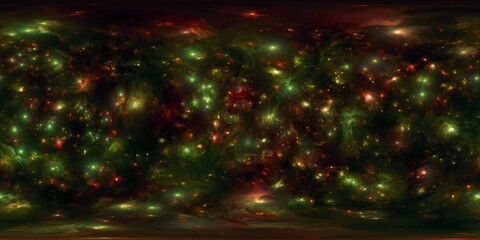 Wall Mural - spherical hdr image of a stellar nebula for 3d rendering