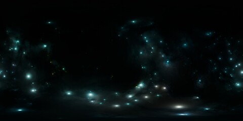 Wall Mural - high dynamic range sky map of a colorful star cluster