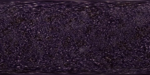 Wall Mural - hdri starry sky map for image-based lighting