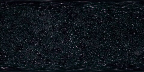 Wall Mural - 12k hdri space skybox with vibrant nebula and stars in 360° equirectangular projection - seamless en
