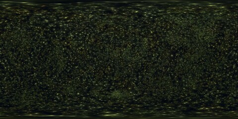 Wall Mural - high-resolution 360° dark cosmic panorama with vibrant nebulae and stars