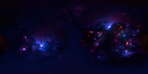 Wall Mural - ultra high-resolution 12k hdri cosmic nebula and starfield - perfect for space, sci-fi, and fantasy 