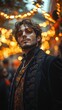 © Iryna - portrait of a man at a Halloween event