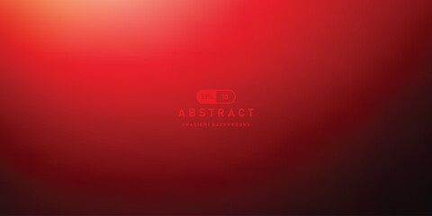 Poster - black and red abstract gradient vector background