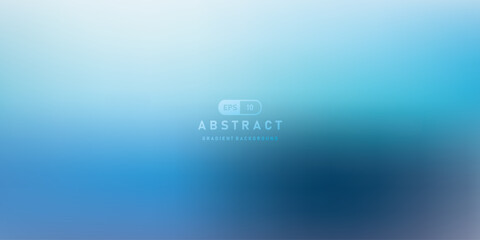Poster - sea white black and light blue color abstract gradient vector background