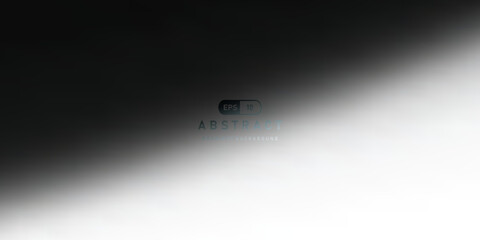 Poster - black and white abstract gradient vector background