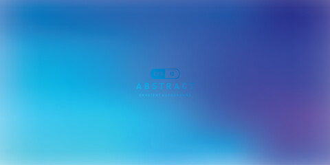 Poster - water blue and deep blue abstract gradient vector background